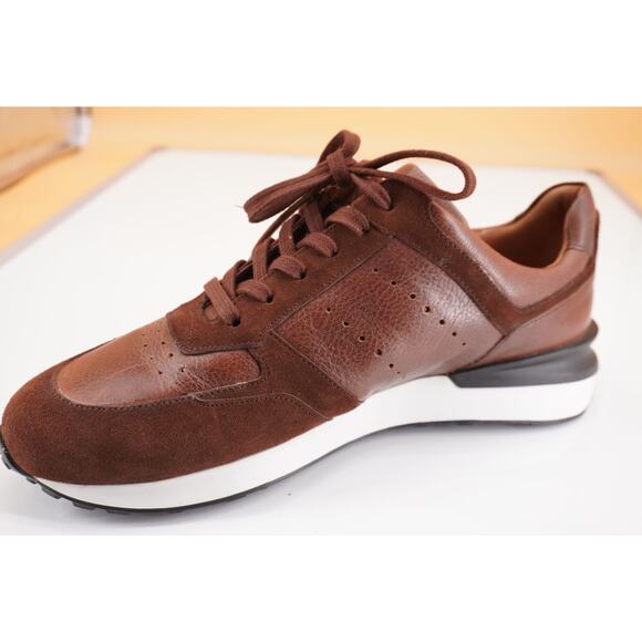 Allen Edmonds Emmett Brown Snuff Leather Lace up Casual SneakerSZ 11.5 New low main image 10